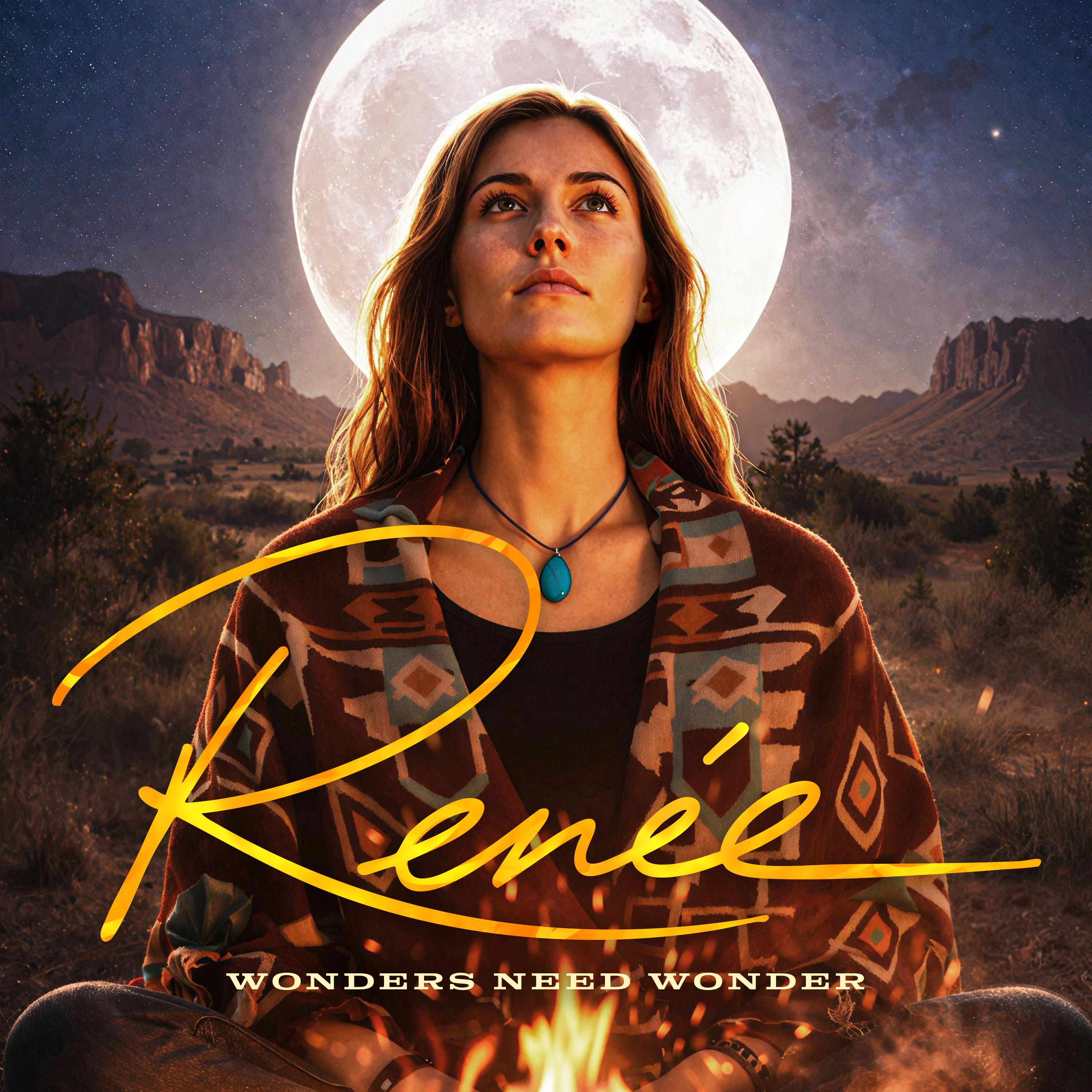 Wonders Need Wonder album cover by Ren&eacute;e H&oacute;zh&oacute;